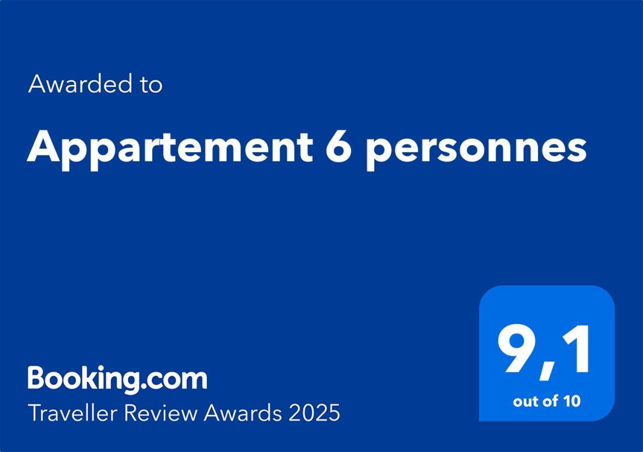 Appartement 6 Personnes Ле-Гро-дю-Руа Экстерьер фото